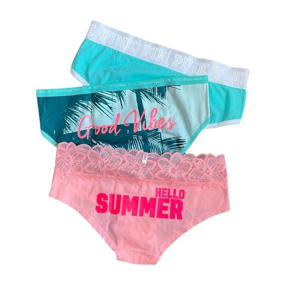 PINK Victoria's Secret Other - Victoria’s Secret Bikini Panty Lot Set Small Summer